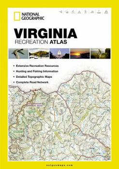 Paperback Virginia Recreation Atlas Book