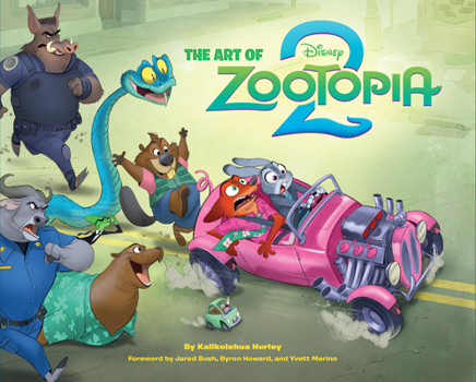 Hardcover Disney the Art of Zootopia 2 Book