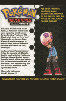 Library Binding Pokemon Adventures: Black & White, Volume 2 Book