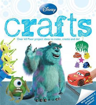 Paperback Disney's Craft Books: Pixar Book