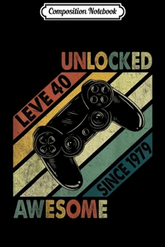 Paperback Composition Notebook: Level 9 Unlocked Video Gamer 9th Birthday Gift Boys Journal/Notebook Blank Lined Ruled 6x9 100 Pages Book