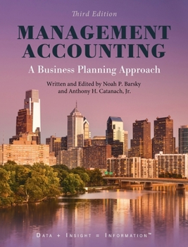 Hardcover Management Accounting: A Business Planning Approach Book
