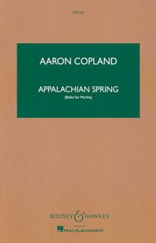 Paperback Appalachian Spring (Study Score): Orchestral Suite Book
