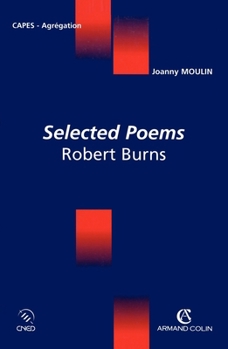 Paperback Selected poems - Robert Burns: Robert Burns [French] Book