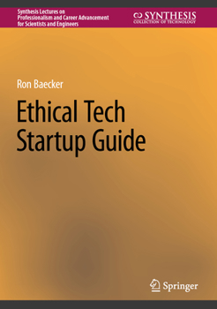 Hardcover Ethical Tech Startup Guide Book