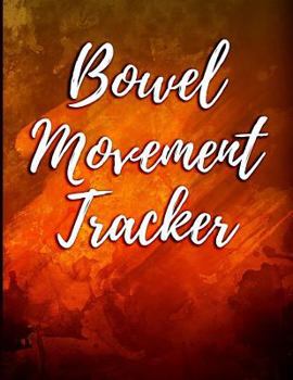 Paperback Bowel Movement Tracker Book