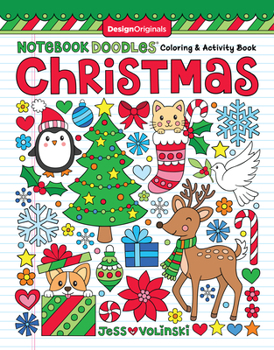 Paperback Notebook Doodles Christmas: Coloring & Activity Book