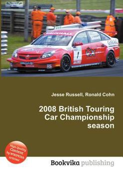 Paperback 2008 British Touring Car Championship Season Book
