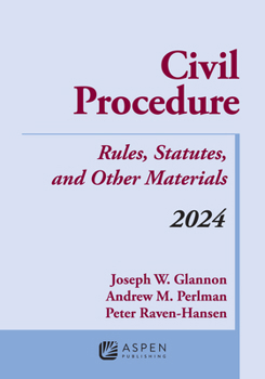 Paperback Civil Procedure: Rules, Statutes, and Other Materials, 2024 Supplement Book