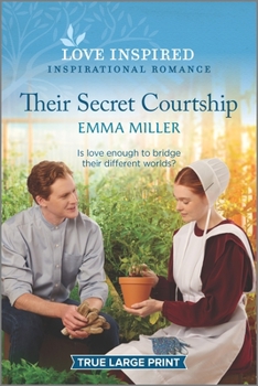 Paperback Their Secret Courtship: An Uplifting Inspirational Romance [Large Print] Book