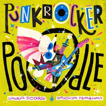 Hardcover Punk Rocker Poodle Book