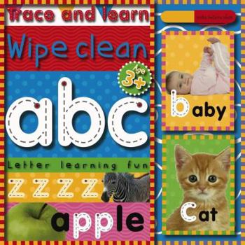 Board book Trace and Learn Wipe Clean ABC [With StickersWith Practice CardsWith Marker] Book