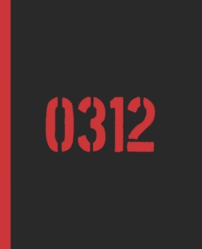 0312: A Blank Lined Composition Book for a River Assault Craft Marine