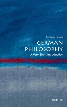 Paperback German Philosophy: A Very Short Introduction Book