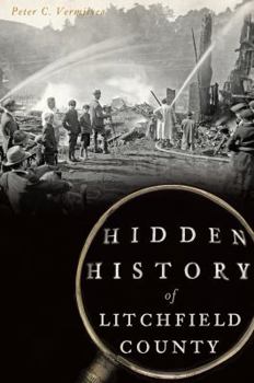 Paperback Hidden History of Litchfield County Book