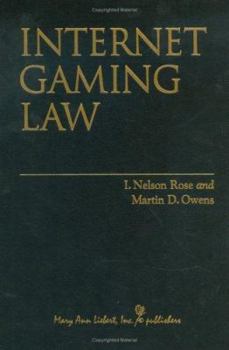 Hardcover Internet Gaming Law Book