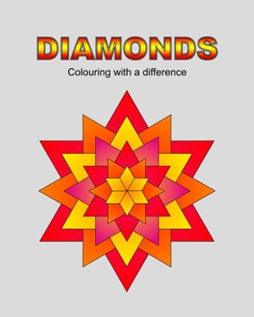 Paperback Diamonds: Colouring with a difference Book