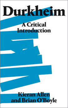 Paperback Durkheim: A Critical Introduction Book