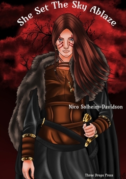 Paperback She Set The Sky Ablaze Book