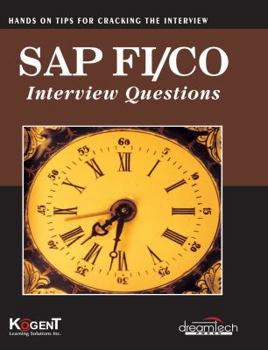 Paperback SAP FI/CO, Interview Questions: Hands on for Cracking the Interview Book