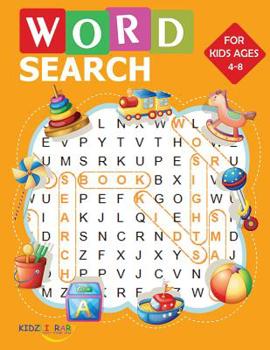 Paperback Word Search for Kids Ages 4-8: Word Search for Kids Ages 4-8: 60 Easy Large Print Word Find Puzzles for Kids: Jumbo Word Search Puzzle Book (8.5x11) [Large Print] Book