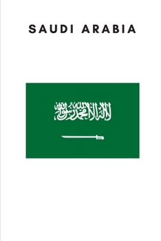 Paperback Saudi Arabia: Country Flag A5 Notebook to write in with 120 pages Book