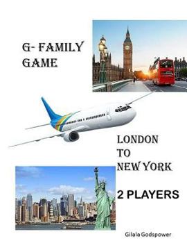Paperback G- Family game: LONDON TO NEW YORK(colored): 2 Players Book
