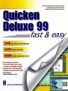 Paperback Quicken Deluxe 99 Fast & Easy Book
