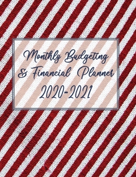 Paperback Monthly Budget & Financial Planner 2020-2021: Budget Planner Organizer Book