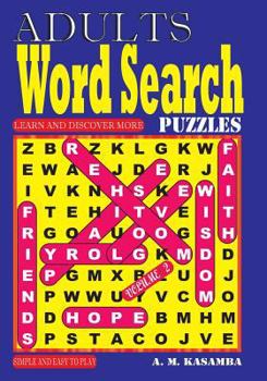 Paperback ADULTS Word Search Puzzles Book