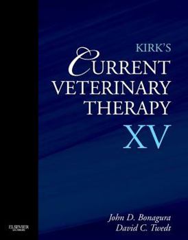 Hardcover Kirk's Current Veterinary Therapy XV Book