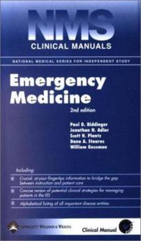 Paperback Clinical Manuals Emergency Medicine Book