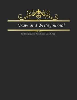 Draw and Write Journal: Notebook For kids - Blank Top Half of Page for Illustrations and Lined Bottom Half of Page for Writing & Drawing