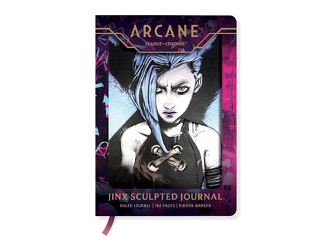 Hardcover Arcane Sculpted Journal: Jinx Book
