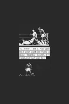 At Home I'm a Nice guy ; but I don't want the world to know, Humble people, I've found, don't get very Far (Journal): GIFT FOR YOUR COACH & DEAREST PEOPLE