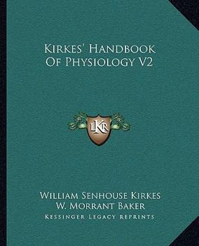 Paperback Kirkes' Handbook Of Physiology V2 Book