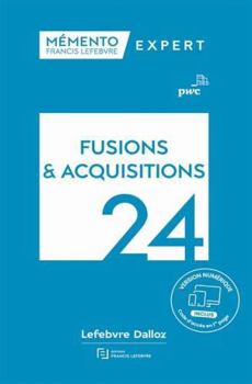 Paperback Mémento Fusions et acquisitions 2024 [French] Book