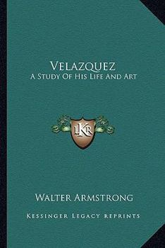 Paperback Velazquez: A Study Of His Life And Art Book