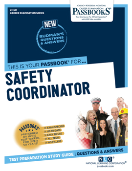 Paperback Safety Coordinator (C-1921): Passbooks Study Guide Volume 1921 Book
