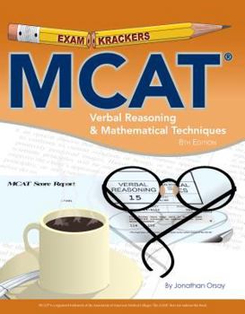 Paperback MCAT Verbal Reasoning & Mathematical Techniques (8th Edition) Book