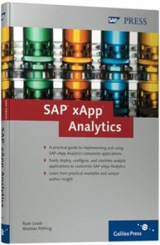 Hardcover SAP Xapp Analytics: A Practical Guide to Implementing and Using SAP Xapp Analytics Book