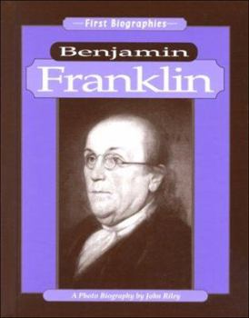 Library Binding Benjamin Franklin: A Photo Biography [Large Print] Book