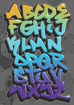 Paperback Graffiti Alphabet: Coloring Book [Spanish] Book