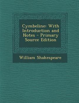 Paperback Cymbeline: With Introduction and Notes Book