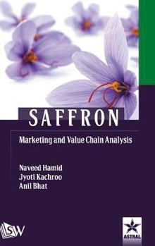 Hardcover Saffron Marketing and Value Chain Analysis Book