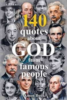 Paperback 140 God Quotes from Famous People Book