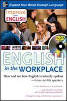 Paperback English in the Workplace [With DVD] Book