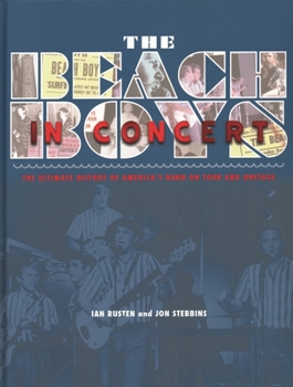 Hardcover Beach Boys In Concert Book