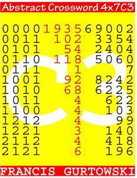 Paperback Abstract Crossword 4x7C3 Book