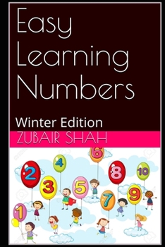 Paperback Easy Learning Numbers: Winter Edition Book